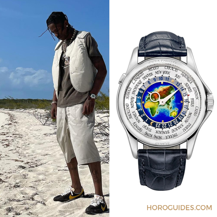 AUDEMARS PIGUET - ROYAL OAK - 26585CM.OO.D301VE.01 - 【名人錶盒】盤點潮流風向王Travis Scott戴些什麼錶