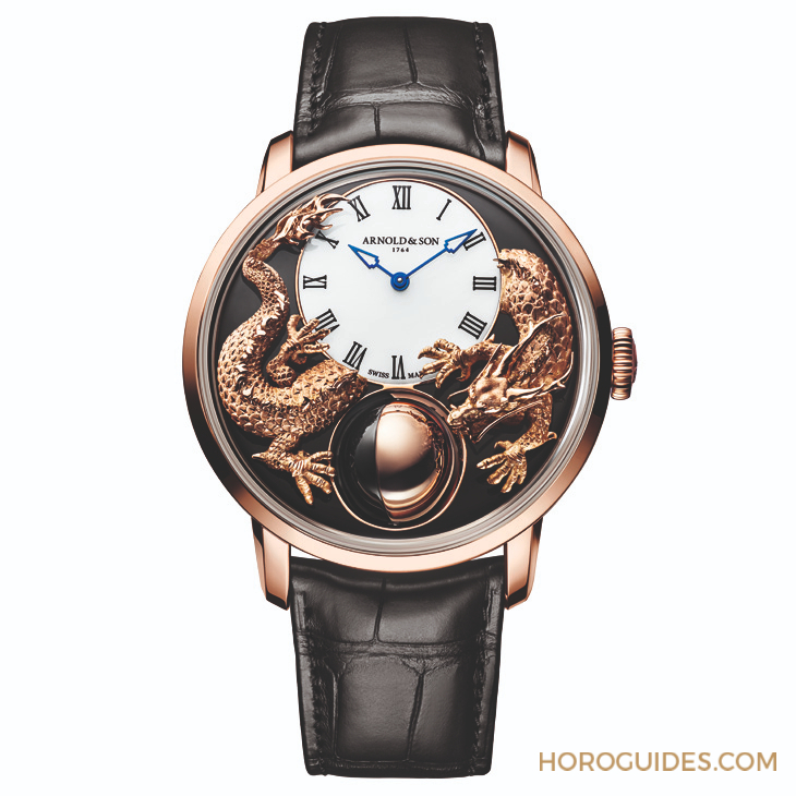 ARNOLD & Son - DSTB - 1ATCX.P01A.C200X - 從跳秒到超大月相--盤點Arnold & Son招牌設計,看懂這個品牌得自古老航海時計的內涵