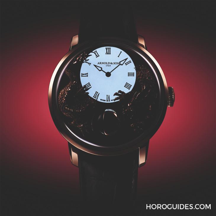 ARNOLD & Son - DSTB - 1ATCX.P01A.C200X - 從跳秒到超大月相--盤點Arnold & Son招牌設計,看懂這個品牌得自古老航海時計的內涵