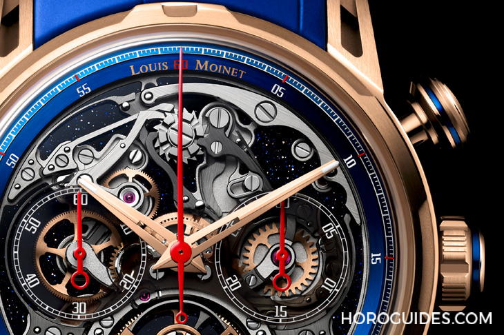 Louis Moinet - MECHANICAL WONDERS - LM-114.40.20 - 眼見為憑 ！Louis Moinet示範這樣把玩計時碼錶最有感