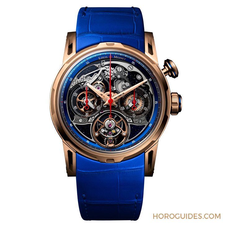 Louis Moinet - MECHANICAL WONDERS - LM-114.40.20 - 眼見為憑 ！Louis Moinet示範這樣把玩計時碼錶最有感