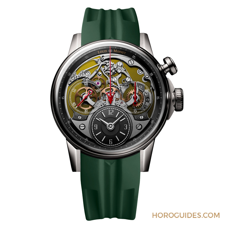 Louis Moinet - MECHANICAL WONDERS - LM-114.40.20 - 眼見為憑 ！Louis Moinet示範這樣把玩計時碼錶最有感