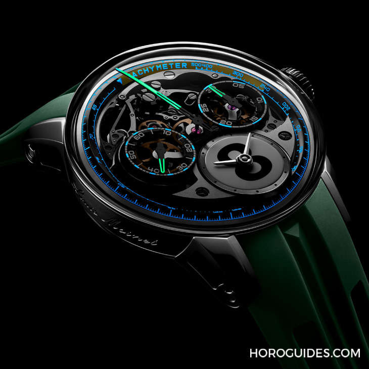 Louis Moinet - MECHANICAL WONDERS - LM-114.40.20 - 眼見為憑 ！Louis Moinet示範這樣把玩計時碼錶最有感
