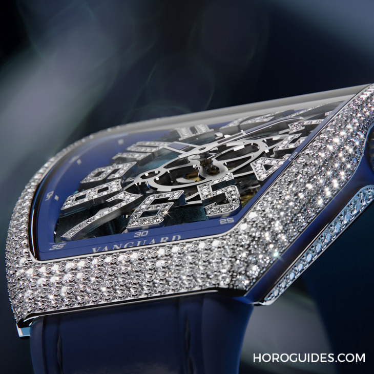 FRANCK MULLER - VANGUARD - V 41 S AT SQT D NBR CD (BU) AC-OG - 以酒桶錶定江山|Franck Muller腕錶精選,戴出不凡風範