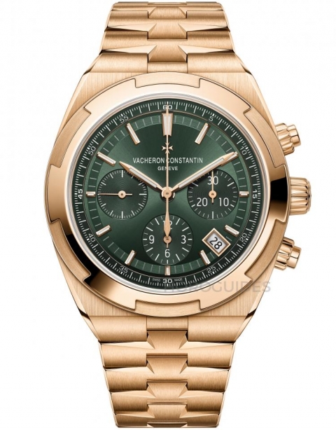 VACHERON CONSTANTIN - OVERSEAS - 6000V/210T-H032 - 江詩丹頓Overseas系列推出全鈦金屬藍面陀飛輪腕錶、首見綠面錶