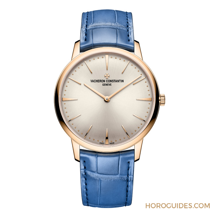 VACHERON CONSTANTIN - PATRIMONY - 1410U/000G-H017 - 帶入復古配色、手動上鍊腕錶錶徑首次縮減至39毫米｜江詩丹頓Patrimony系列2024新作