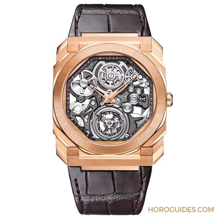 BVLGARI - OCTO - 103976 - 安藤忠雄為Serpenti出手了、全球最薄陀飛輪機芯黑化上陣｜BVLGARI W&W 2024速覽