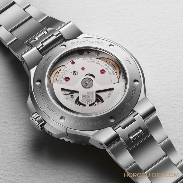 ORIS - AQUIS - 01 733 7792 4150-07 8 19 05P - Oris Aquis日期腕錶全面升級改版