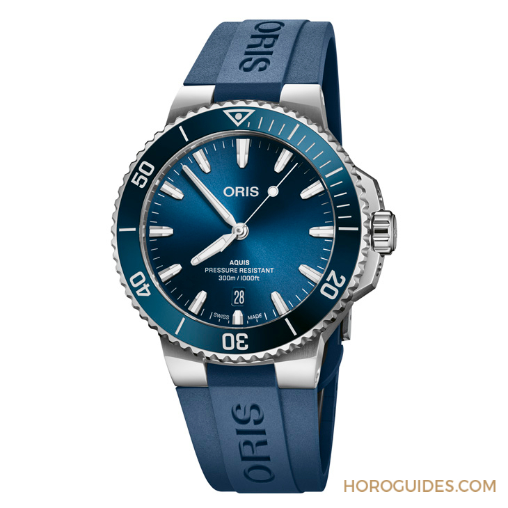 ORIS - AQUIS - 01 733 7792 4150-07 8 19 05P - Oris Aquis日期腕錶全面升級改版