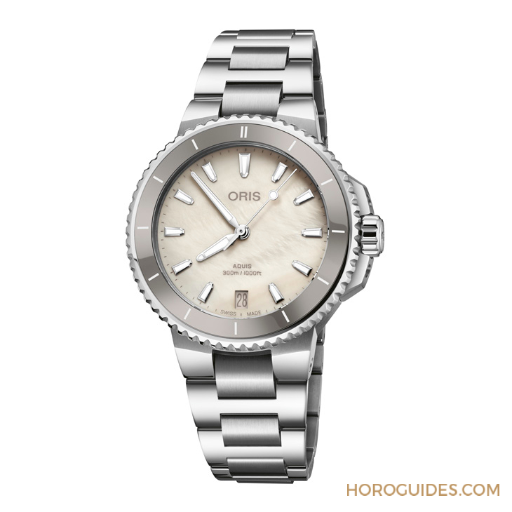 ORIS - AQUIS - 01 733 7792 4150-07 8 19 05P - Oris Aquis日期腕錶全面升級改版