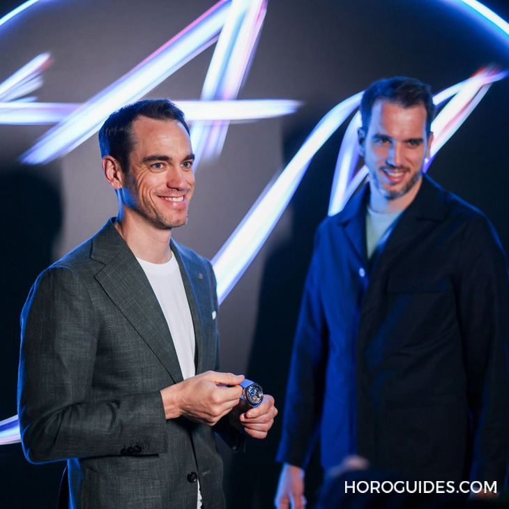 H. MOSER & CIE - STREAMLINER - 6811-1200 - 展現疾速行動力的聯名宣言:H. Moser & Cie.疾速者圓柱陀飛輪鏤空腕錶Alpine限量版