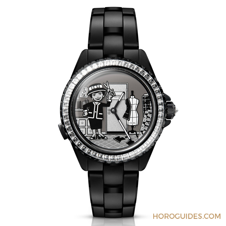 CHANEL - J12 - H9896 - 當裁縫師日常,化身為製錶創意|《Couture O