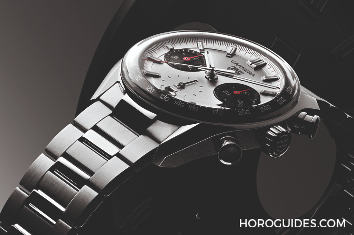 TAG HEUER - CARRERA - CBS2216.BA0041 - 盤點TAG Heuer新一代39毫米Carrera Glassbox錶殼2024年新作|熊貓面精鋼鍊帶計時腕錶、Skipper帆船計時玫瑰金腕錶