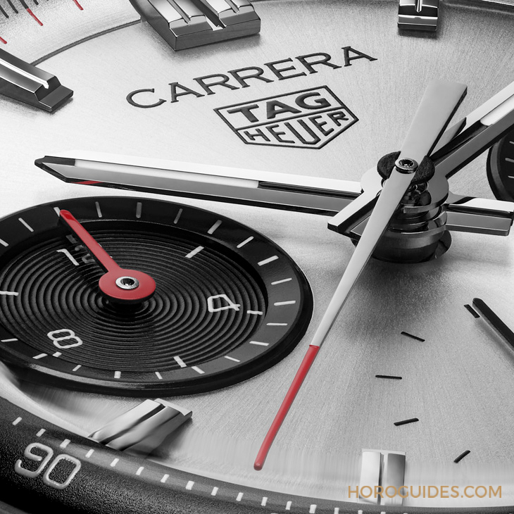 TAG HEUER - CARRERA - CBS2216.BA0041 - 盤點TAG Heuer新一代39毫米Carrera Glassbox錶殼2024年新作|熊貓面精鋼鍊帶計時腕錶、Skipper帆船計時玫瑰金腕錶
