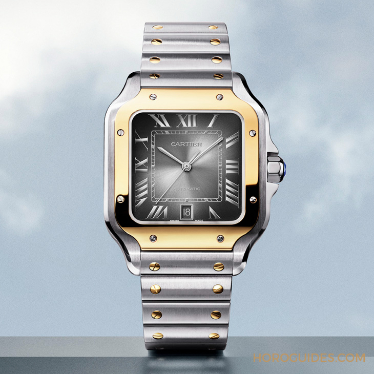 CARTIER - SANTOS DE CARITER - WSSA0076 - 立即預約Cartier Santos系列2024新作巡迴錶展，一次掌握三大亮點：兩地時間、反向運轉、寶石色調