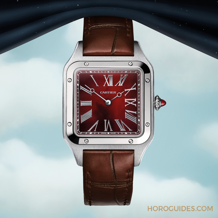 CARTIER - SANTOS DE CARITER - WSSA0076 - 立即預約Cartier Santos系列2024新作巡迴錶展，一次掌握三大亮點：兩地時間、反向運轉、寶石色調