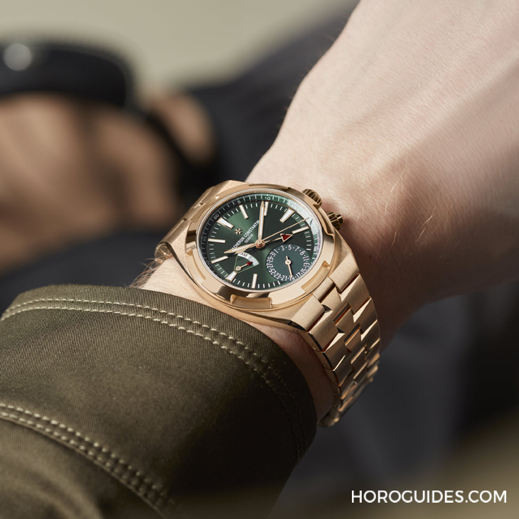 VACHERON CONSTANTIN - OVERSEAS - 5520V/210R-B966 - 名錶達人來點名,哪款一體式鍊帶腕錶最好看、最好戴?