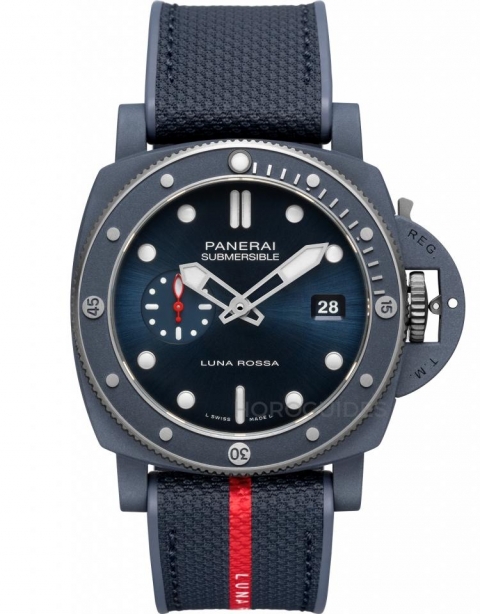 PANERAI - SUBMERSIBLE - PAM01466 - 向乘風破浪的強者致敬｜Panerai Luna Rossa系列2024年新作