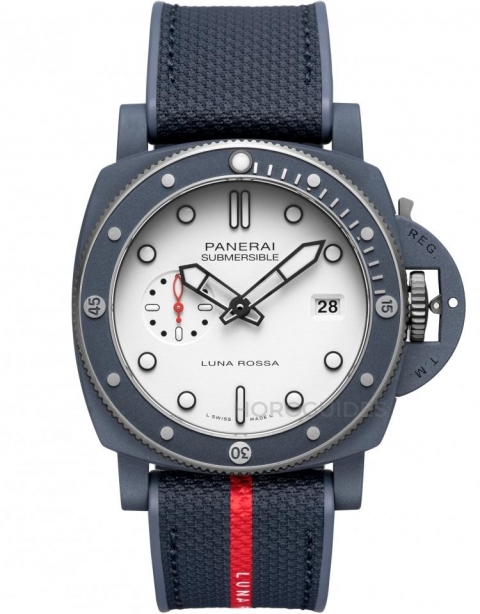 PANERAI - SUBMERSIBLE - PAM01466 - 向乘風破浪的強者致敬｜Panerai Luna Rossa系列2024年新作
