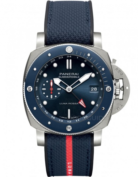 PANERAI - SUBMERSIBLE - PAM01466 - 向乘風破浪的強者致敬｜Panerai Luna Rossa系列2024年新作