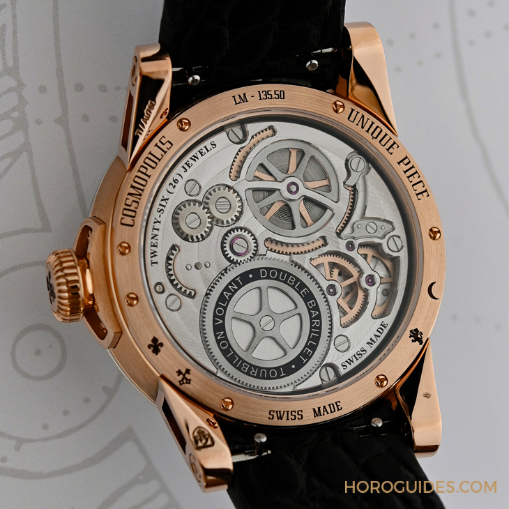 Louis Moinet - COSMIC ART - LM-135.50.V1 - 史上運用最多種隕石的腕錶現身SHH台北101頂級鐘錶概念店|Louis Moinet拾集隕石碎片的浪漫而來