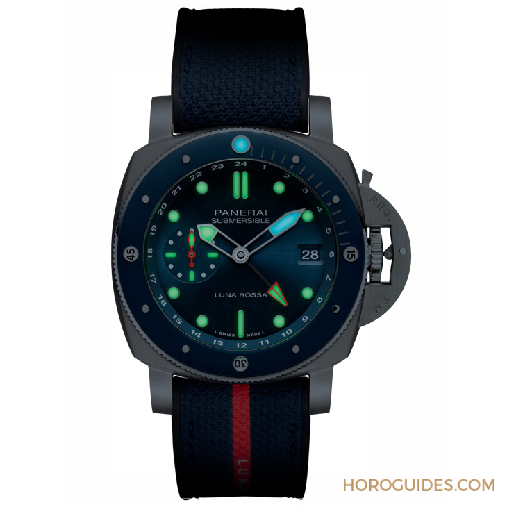 PANERAI - SUBMERSIBLE - PAM01466 - 向乘風破浪的強者致敬｜Panerai Luna Rossa系列2024年新作