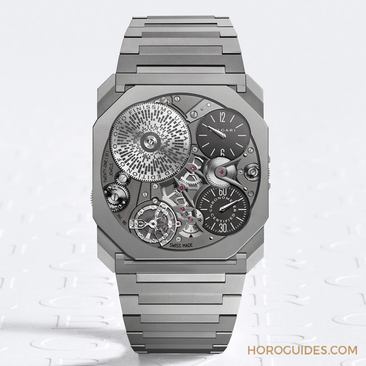 BVLGARI - OCTO - 104081 -  1.7毫米!史上最薄機械腕錶BVLGARI Octo Finissimo Ultra COSC