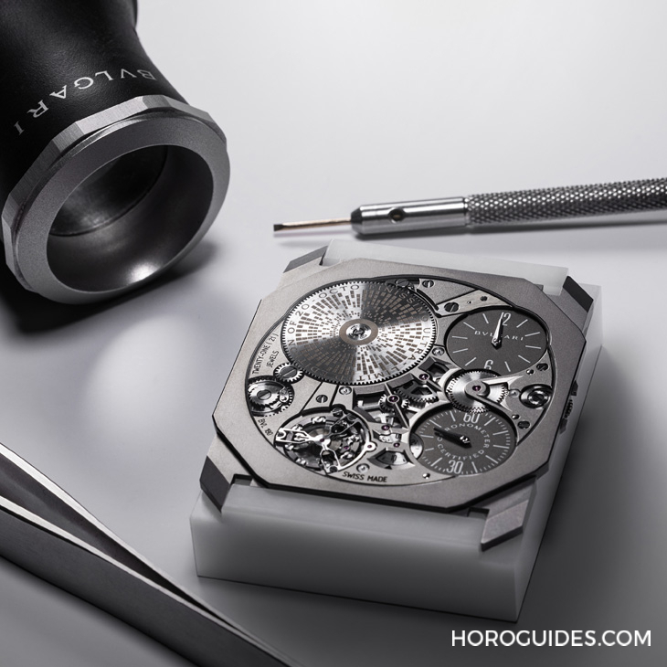 BVLGARI - OCTO - 104081 -  1.7毫米!史上最薄機械腕錶BVLGARI Octo Finissimo Ultra COSC