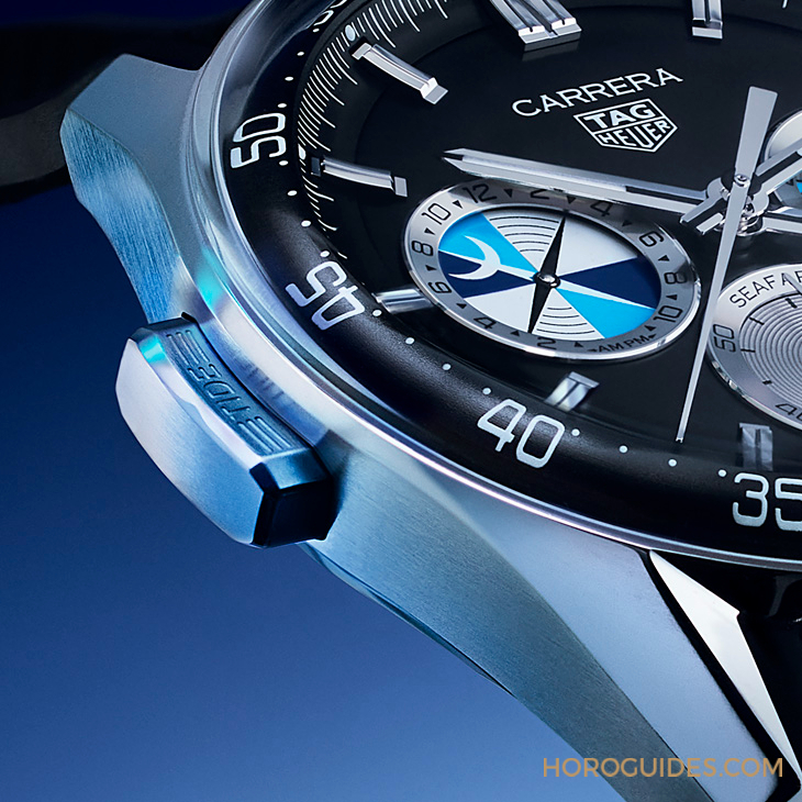TAG HEUER - CARRERA - CBS2014.FT6293 - 復古撞色、潮汐指示，以及我所熱愛的逐浪時光｜TAG Heuer Carrera Seafarer  Hodinkee限量版計時腕錶