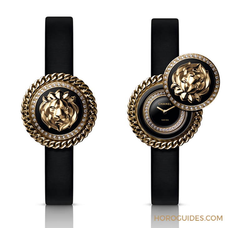 CHANEL - MADEMOISELLE PRIVÉ - H6466 - 每一件Lion de Chanel時計,都傳述著一段由獅子、威尼斯與香奈兒女士所串起的故事