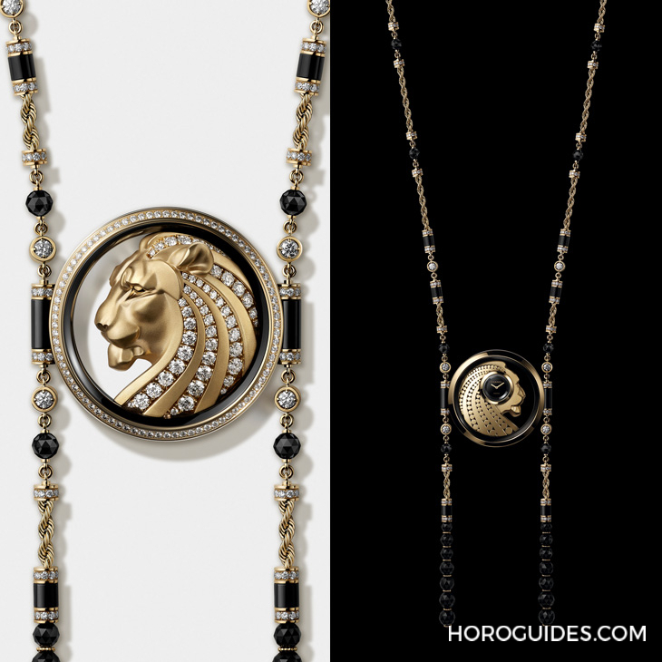 CHANEL - 高級鐘錶 - (Seated Lion 長項鍊錶) - 以香奈兒女士信仰一生的符碼,形塑Lion de Chanel的神秘高雅