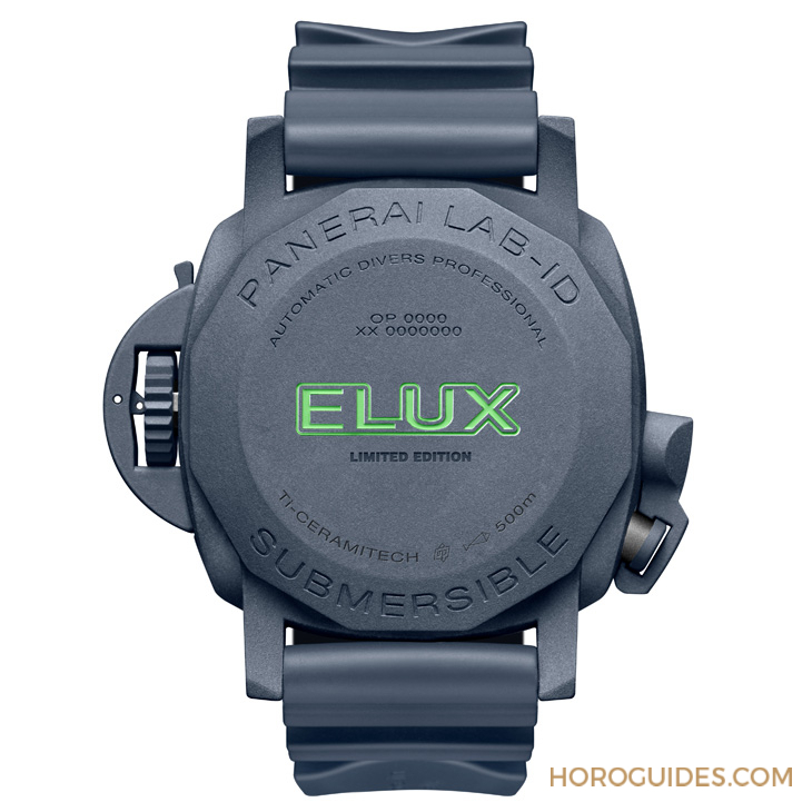 PANERAI - SUBMERSIBLE - PAM01800 - 高級製錶首見!機械發電、隨按即亮的長效夜光|Panerai Submersible Elux Lab-ID(PAM01800)