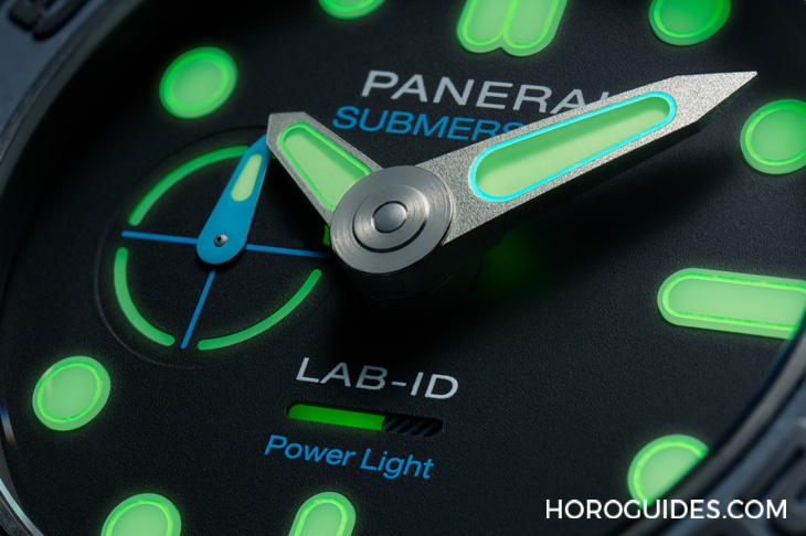 PANERAI - SUBMERSIBLE - PAM01800 - 高級製錶首見!機械發電、隨按即亮的長效夜光|Panerai Submersible Elux Lab-ID(PAM01800)