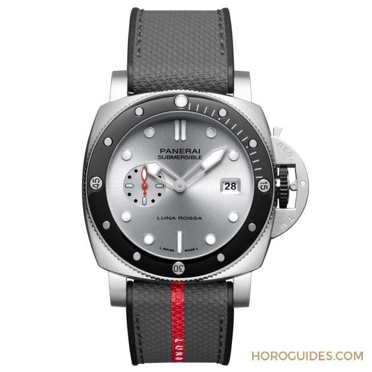 PANERAI - SUBMERSIBLE - PAM01681 - 捕捉AC75 賽事帆船美學 |Panerai Submersible QuarantaQuattro Luna Rossa腕錶 PAM01681