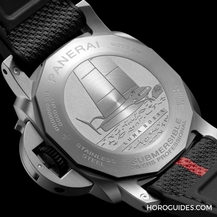 PANERAI - SUBMERSIBLE - PAM01681 - 捕捉AC75 賽事帆船美學 |Panerai Submersible QuarantaQuattro Luna Rossa腕錶 PAM01681