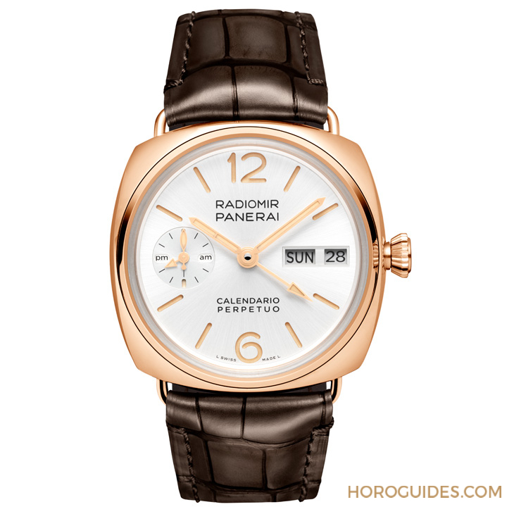 PANERAI - RADIOMIR - PAM01453 - Panerai Radiomir系列首見萬年曆功能｜Radiomir萬年曆兩地時間 Goldtech™腕錶PAM01453