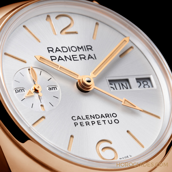 PANERAI - RADIOMIR - PAM01453 - Panerai Radiomir系列首見萬年曆功能｜Radiomir萬年曆兩地時間 Goldtech™腕錶PAM01453