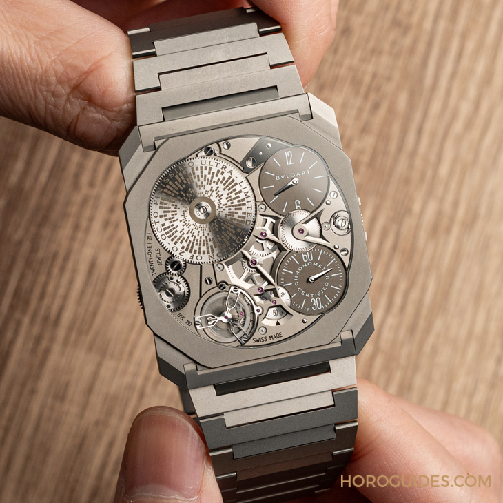 BVLGARI - OCTO - 104081 - 薄到沒有現實感！上手感受史上最薄機械錶BVLGARI Octo Finissimo Ultra COSC