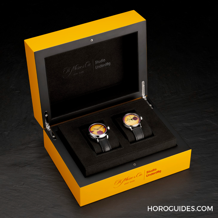 H. MOSER & CIE - ENDEAVOUR - 1800-1200 - 當有趣的靈魂,遇到有趣的靈魂,不如來一對以百香果為靈感的錶|H. Moser & Cie. X Studio Underd0g百香果限量套組
