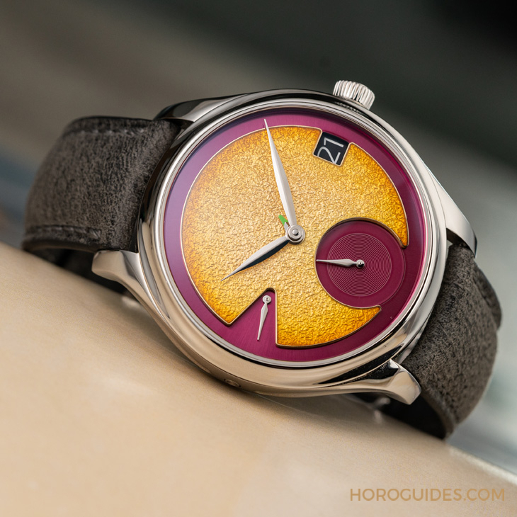 H. MOSER & CIE - ENDEAVOUR - 1800-1200 - 當有趣的靈魂,遇到有趣的靈魂,不如來一對以百香果為靈感的錶|H. Moser & Cie. X Studio Underd0g百香果限量套組