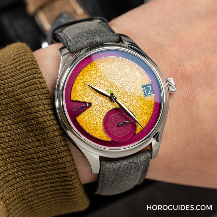 H. MOSER & CIE - ENDEAVOUR - 1800-1200 - 當有趣的靈魂,遇到有趣的靈魂,不如來一對以百香果為靈感的錶|H. Moser & Cie. X Studio Underd0g百香果限量套組