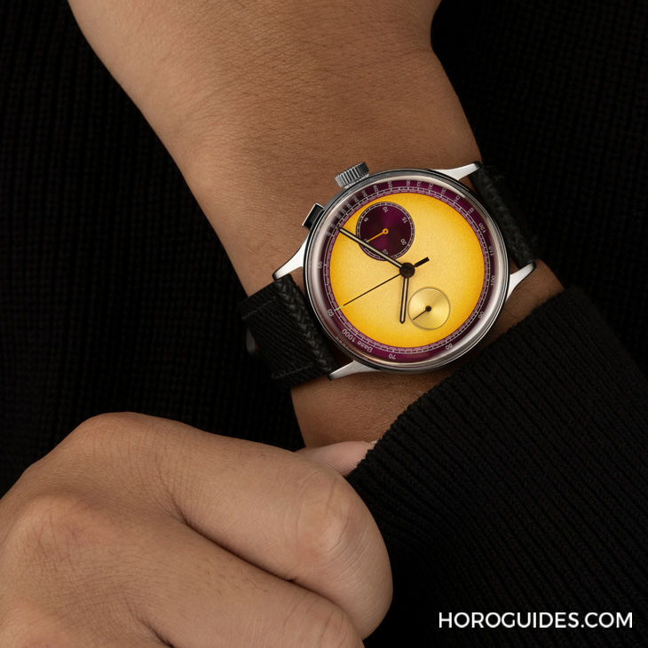 H. MOSER & CIE - ENDEAVOUR - 1800-1200 - 當有趣的靈魂,遇到有趣的靈魂,不如來一對以百香果為靈感的錶|H. Moser & Cie. X Studio Underd0g百香果限量套組