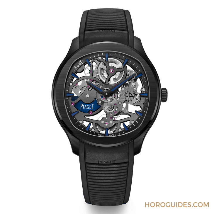PIAGET - POLO - G0A49011 - 風雅動感再進化|Piaget Polo系列黑陶瓷超薄鏤空自動上鍊腕錶