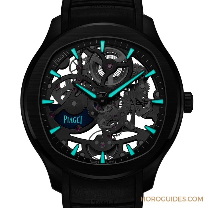 PIAGET - POLO - G0A49011 - 風雅動感再進化|Piaget Polo系列黑陶瓷超薄鏤空自動上鍊腕錶