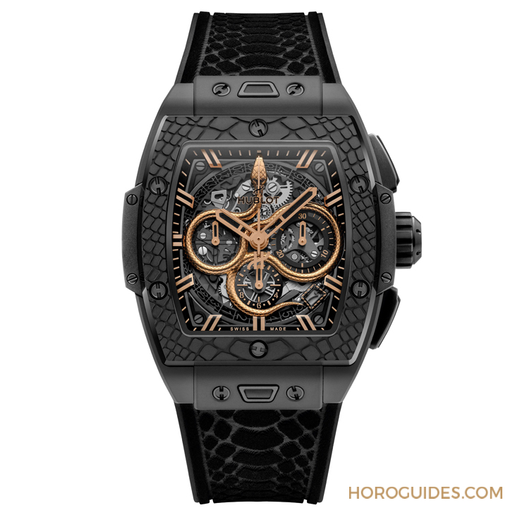 HUBLOT - SPIRIT OF BIG BANG - 642.CI.0180.RX.CNY25 - 蛇年專屬的潮流黑金｜Hublot Spirit of Big Bang金蛇限量腕錶