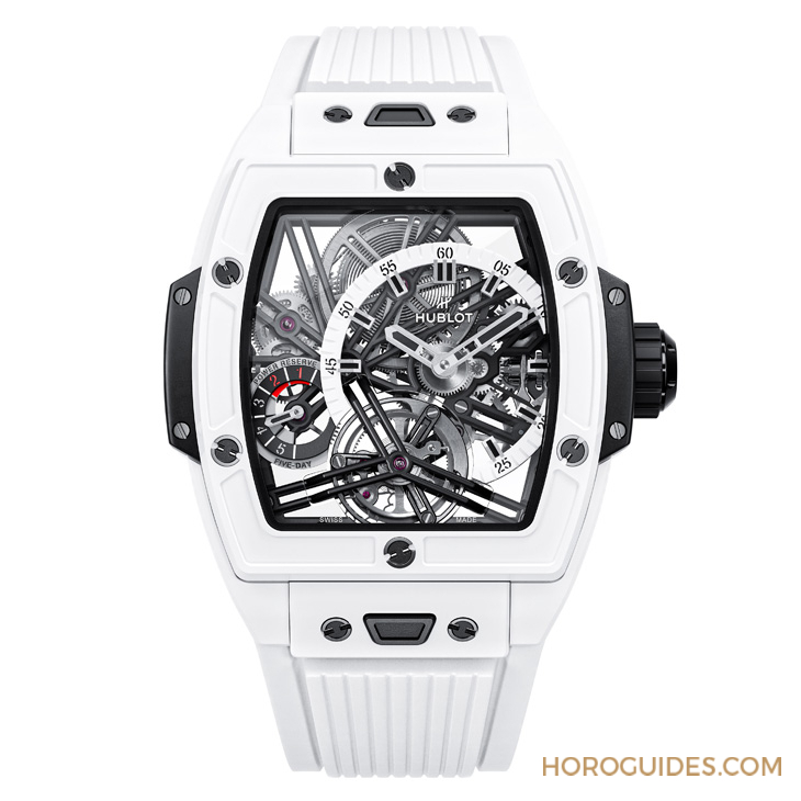 HUBLOT - SPIRIT OF BIG BANG - 645.HX.2010.RW.HCH24 - 就算戴上陀飛輪腕錶,也要輕鬆享受戶外生活|Hublot Spirit of Big Bang極地白陶瓷陀飛輪五日鍊腕錶