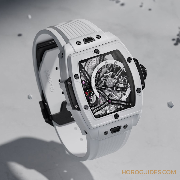 HUBLOT - SPIRIT OF BIG BANG - 645.HX.2010.RW.HCH24 - 就算戴上陀飛輪腕錶,也要輕鬆享受戶外生活|Hublot Spirit of Big Bang極地白陶瓷陀飛輪五日鍊腕錶