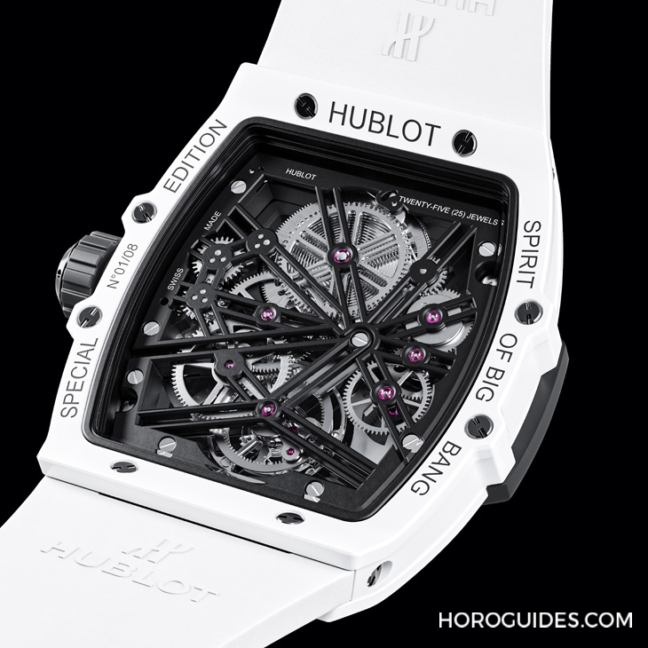 HUBLOT - SPIRIT OF BIG BANG - 645.HX.2010.RW.HCH24 - 就算戴上陀飛輪腕錶,也要輕鬆享受戶外生活|Hublot Spirit of Big Bang極地白陶瓷陀飛輪五日鍊腕錶