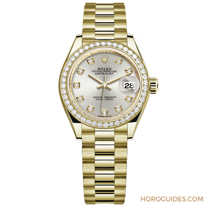ROLEX - LADY-DATEJUST - 279138RBR-0019 - 越小越受矚目,從容有力的個人印記|鍊帶小金錶大勢歸返