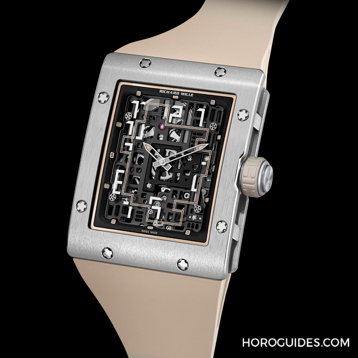 RICHARD MILLE - MEN - RM 16-02 - Richard Mille新一代超薄方錶RM16-02搭載赤陶新色現身